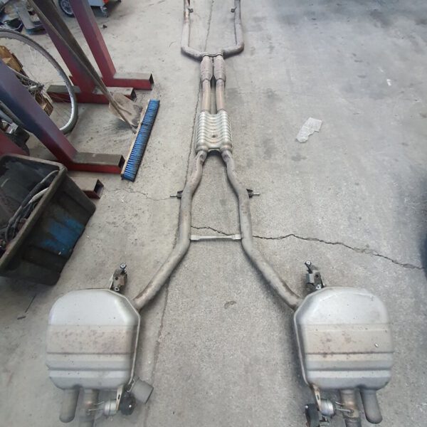 Kompletný výfuk od zvodov - BMW 750i / Activehybrid 7 OEM