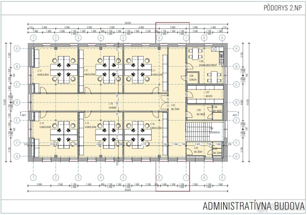 Prenájom kancelárskych priestorov Košice Šaca